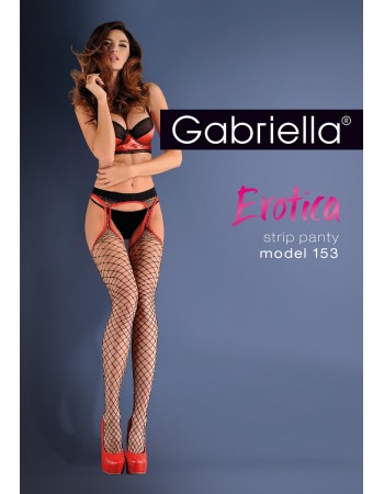 Pėdkelnės Gabriella Erotica 637 Strip Panty 153 1-4